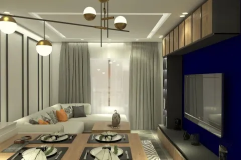 1+1 Lejlighed  i Alanya, Antalya, Tyrkiet Nr. 223970 - 3