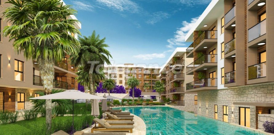 1+1 Lägenhet  i Kusadasi, Aydin, Turkiet Nr. 137574