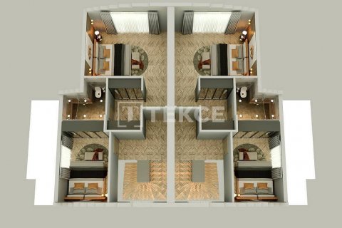 4+1 Villa  i Belek, Antalya, Tyrkiet Nr. 44307 - 26