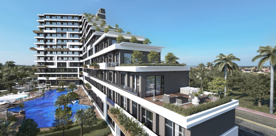 1+1 Lägenhet i Antalya, Turkiet Nr. 222949