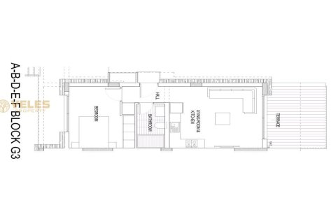 1+1 Leilighet  i Tatlisu, Famagusta,  Nr. 226642