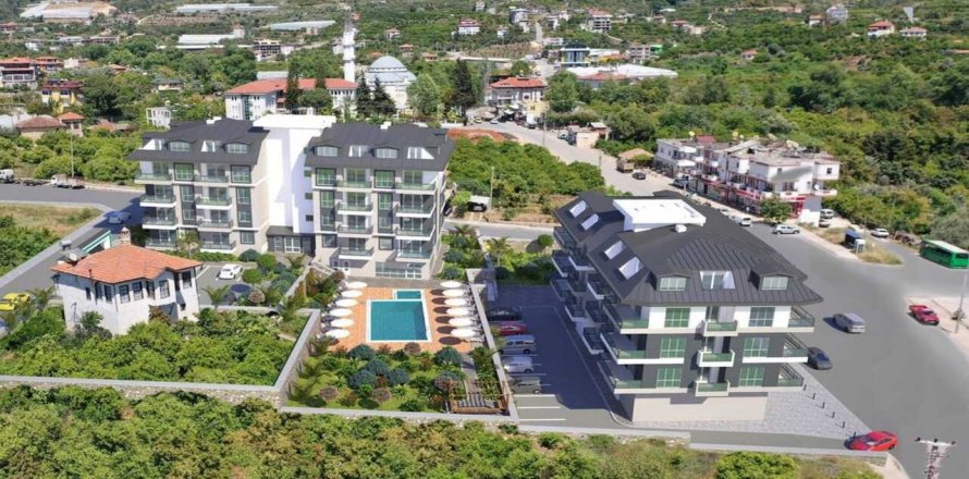 2+1 Leilighet i Olive Park, Oba, Antalya, Tyrkia Nr. 97305