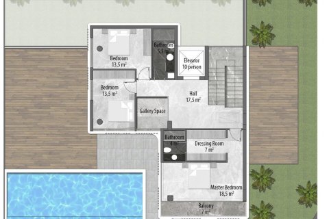 Villa Alanya, Antalya, Türkiye №95005 - 27