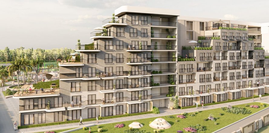 3+1 Leilighet i Megapolis Residence, Altintash, Antalya, Tyrkia Nr. 137516