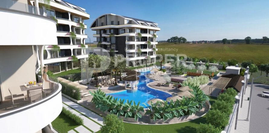 Lägenhet i Alanya, Antalya, Turkiet Nr. 103144