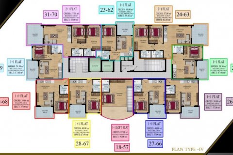 Wohnung  in Avsallar, Antalya, Türkei Nr. 95208 - 12