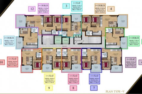 Wohnung  in Avsallar, Antalya, Türkei Nr. 95208 - 8