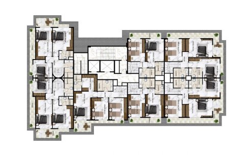 Продажа квартиры в Кестеле, Анталье, Турция 3 комн., 90м2, №95205 – фото 3