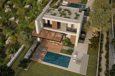 4+1 Villa  i Bodrum, Mugla, Tyrkiet Nr. 87963 - 5