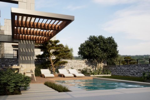 4+1 Villa  i Bodrum, Mugla, Tyrkiet Nr. 87963 - 2