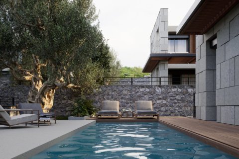 4+1 Villa  i Bodrum, Mugla, Tyrkiet Nr. 87963 - 3