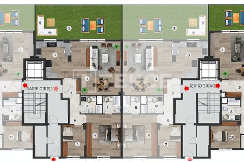 3+1 Wohnung  in Trabzon, Türkei Nr. 221704 - 12