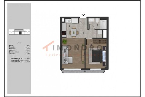 3+1 Lägenhet i Kâğıthane, Istanbul, istanbul, Turkiet Nr. 216172 - 21