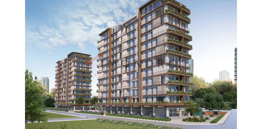 3+1 Lägenhet i Kâğıthane, Istanbul, istanbul, Turkiet Nr. 216172