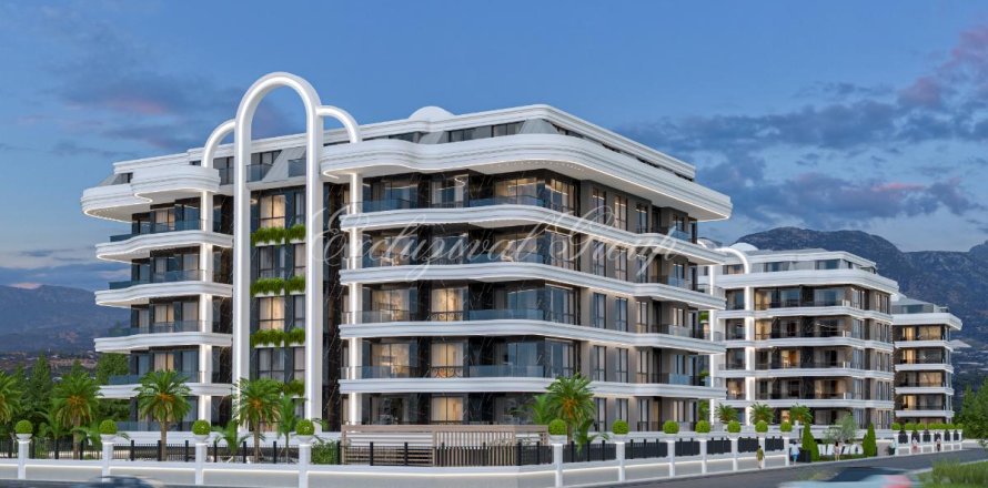 1+1 Lejlighed i Alanya, Antalya, Tyrkiet Nr. 226480
