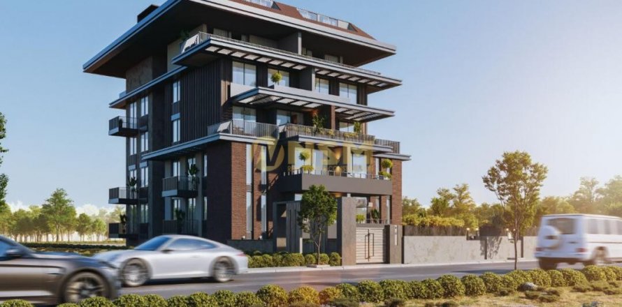 1+1 Lejlighed  i Alanya, Antalya, Tyrkiet Nr. 104868