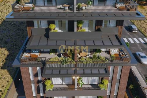 1+1 Lejlighed  i Alanya, Antalya, Tyrkiet Nr. 104868 - 4