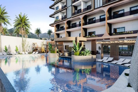 1+1 Lejlighed i Alanya, Antalya, Tyrkiet Nr. 105860 - 5