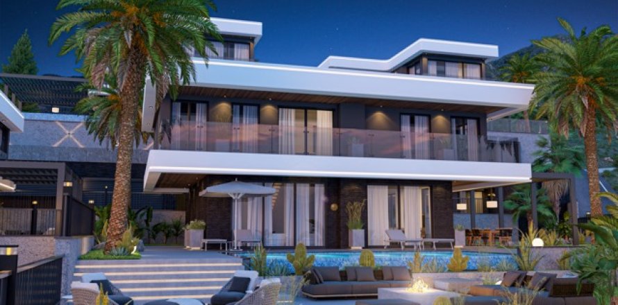 4+1 Villa  i Antalya, Tyrkiet Nr. 222851