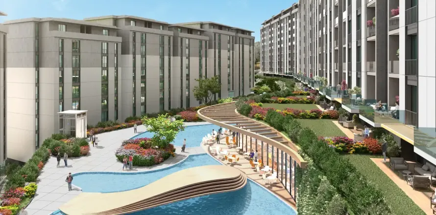 Квартира 4+1 в Стамбуле, Турция №222659