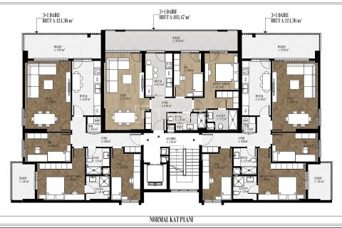 3+1 Lägenhet i Bursa, Turkiet Nr. 228718 - 11