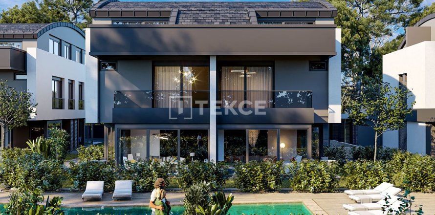 5+1 Villa  i Antalya, Turkiet Nr. 228719