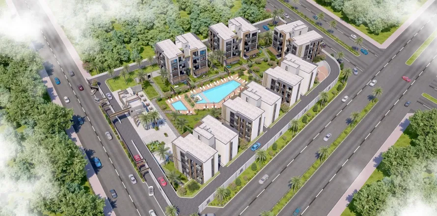 3+1 Leilighet  i Mugla, Tyrkia Nr. 223877