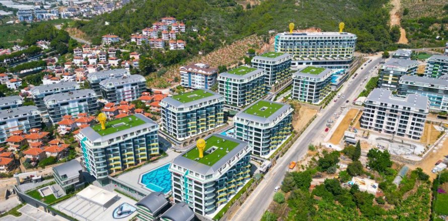 Leilighet i Kargicak, Alanya, Antalya, Tyrkia Nr. 228921