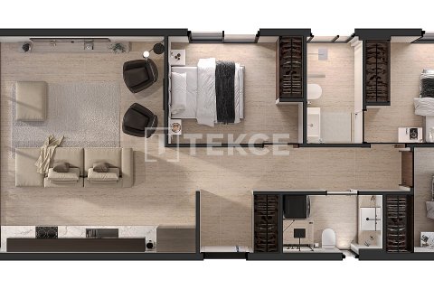 3+1 Leilighet i Bodrum, Mugla, Tyrkia Nr. 213596 - 23