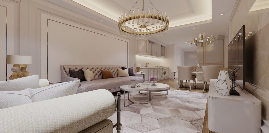 Квартира в Golden Palace Halic 1+1, Бейоглу, Стамбул, Турция №106653