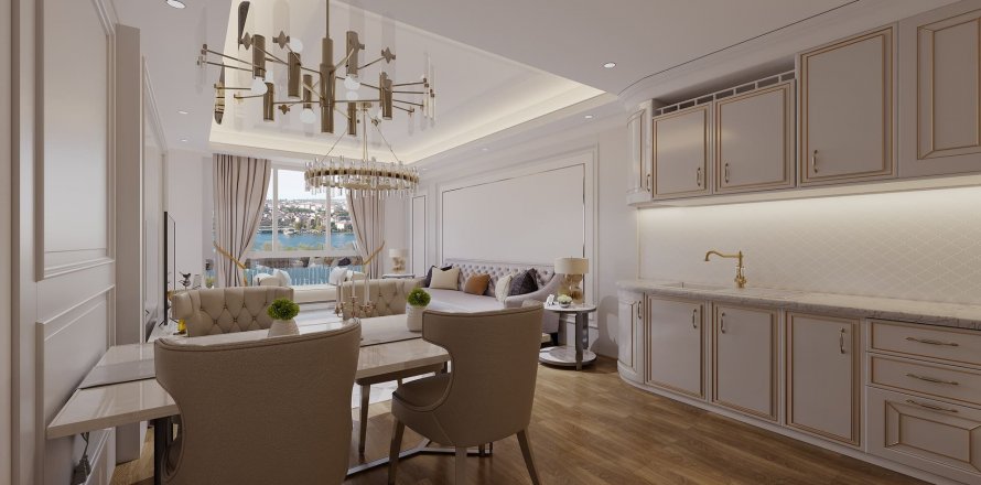 Daire Golden Palace Halic 1+1, Beyoğlu, İstanbul, Türkiye №106654