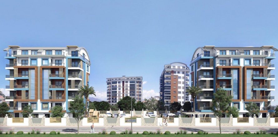 آپارتمان در  Alanya ، ترکیه 57 متر مربع.  شماره 94810