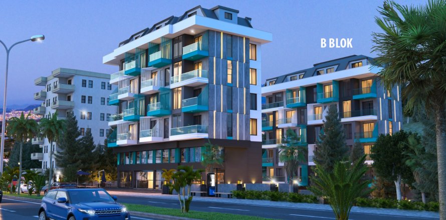 2+1 Leilighet i Alanya, Antalya, Tyrkia Nr. 110653