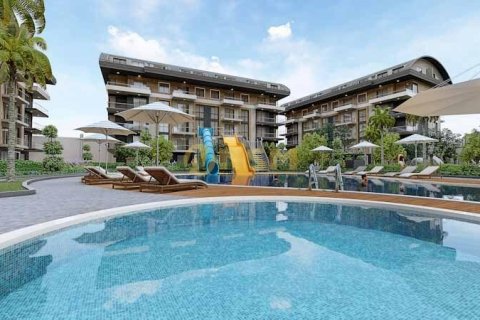 1+1 Lejlighed  i Alanya, Antalya, Tyrkiet Nr. 92324 - 22