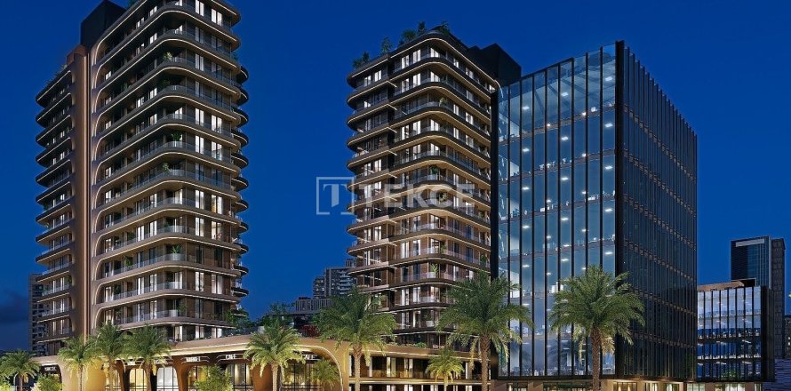 1+1 Lägenhet  i istanbul, Turkiet Nr. 228845