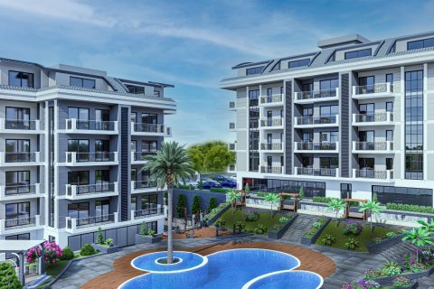 2+1 Lejlighed  i Alanya, Antalya, Tyrkiet Nr. 98711