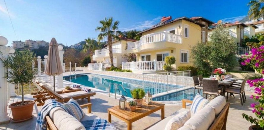 Villa i Tepe, Alanya, Antalya, Turkiet Nr. 228442