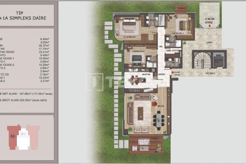 Apartment for sale  in Beykoz, Istanbul, Turkey, 3 bedrooms, 250m2, No. 228445 – photo 15