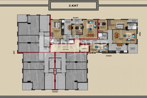 Apartment for sale in Muratpasa, Antalya, Turkey, 125m2, No. 87566 – photo 6