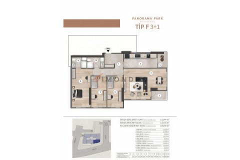 3+1 Lägenhet  i Küçükçekmece, Istanbul, istanbul, Turkiet Nr. 212100 - 18