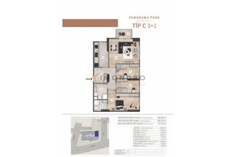 3+1 Lägenhet  i Küçükçekmece, Istanbul, istanbul, Turkiet Nr. 212100 - 19