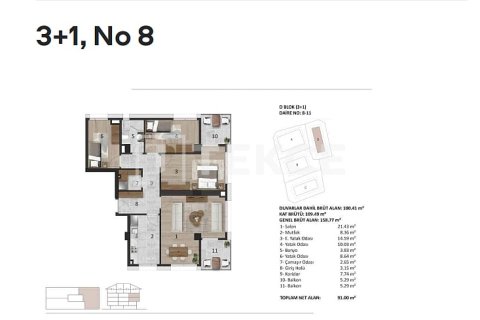 Daire  2+1  İstanbul, Türkiye №217169 - 15