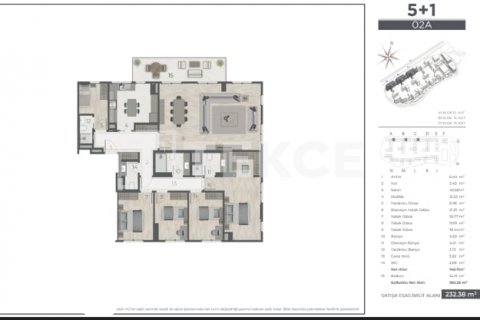 1+1 Lägenhet  i istanbul, Turkiet Nr. 53127 - 16