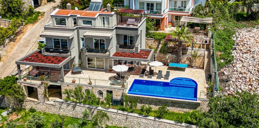 4+1 Villa i Kas, Antalya, Turkiet Nr. 221826