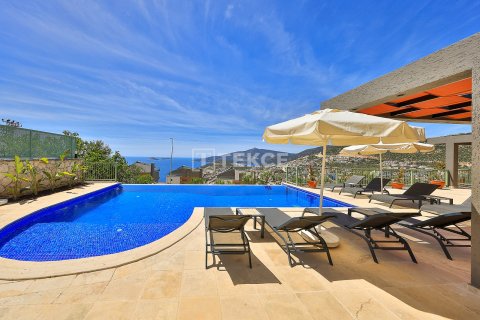 4+1 Villa i Kas, Antalya, Turkiet Nr. 221826 - 9