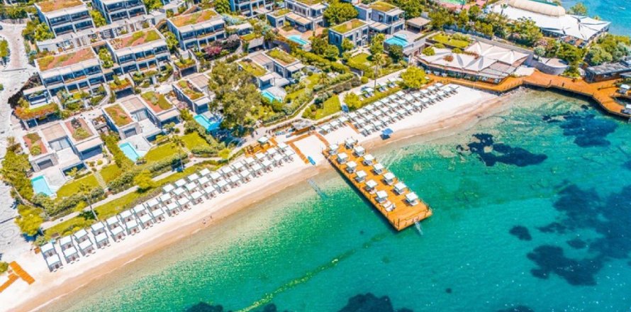 4+1 Lägenhet i Bodrum, Mugla, Turkiet Nr. 226814