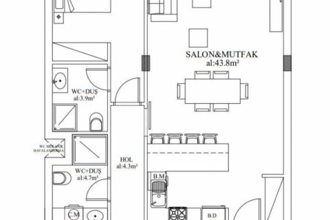 2+1 Lägenhet  i  Nr. 100793 - 21