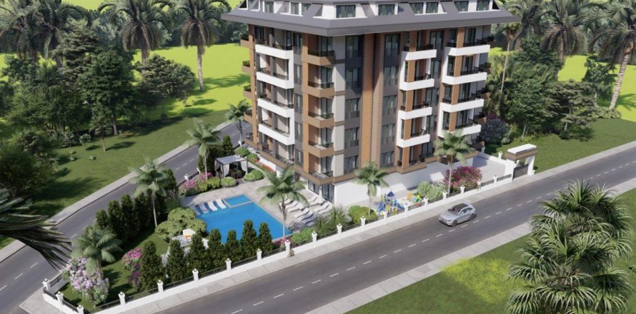 Lejlighed  i Avsallar, Antalya, Tyrkiet Nr. 94663