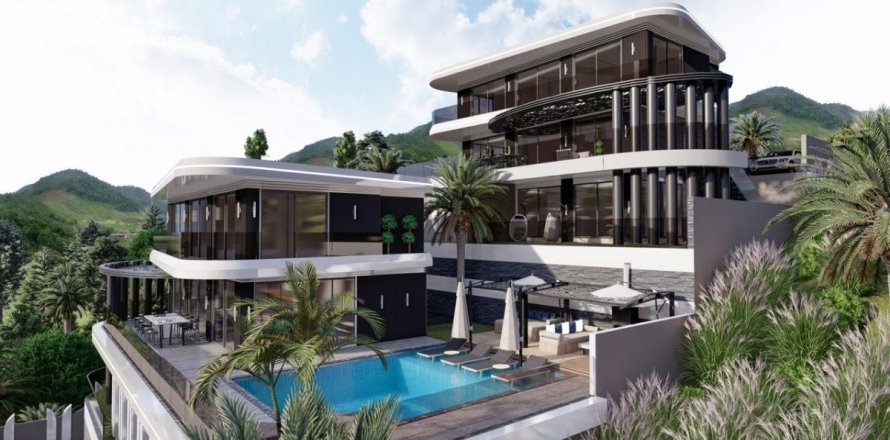 Villa i Alanya, Antalya, Tyrkia Nr. 94665