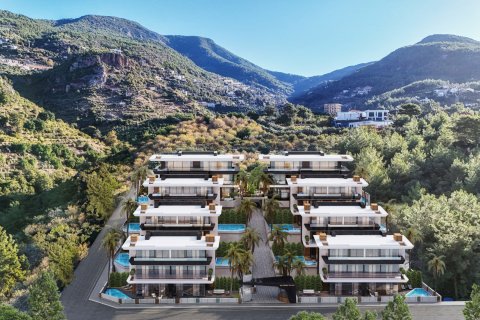 3+1 Villa  i Oba, Antalya, Tyrkia Nr. 219586